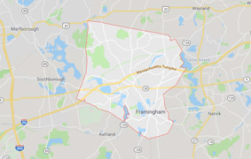 <br><span>Framingham <br><span>Framingham